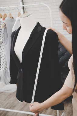 Asya moda stilist Tasarımcısı ceket ölçüm