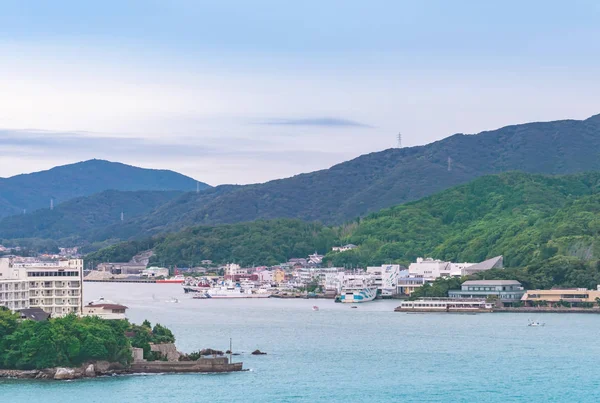 Sereno clam oceano céu das ilhas Toba grupo em Kansai japão — Fotografia de Stock