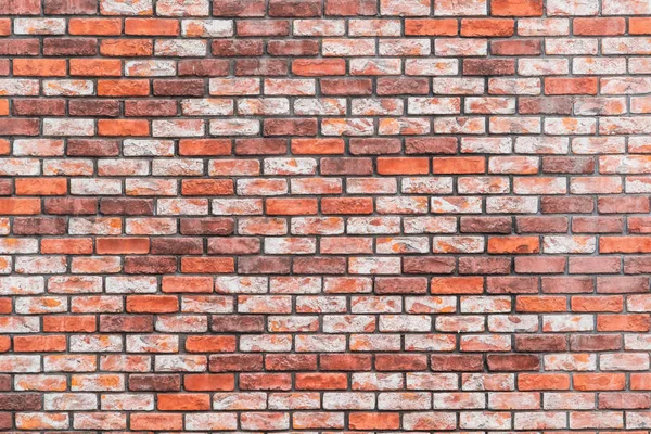 Orange small brick wall pattern for background and texture of an — Stock Photo, Image