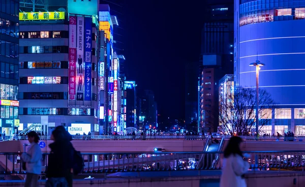 Sendai Japonia Dec 2019 Ludzie Podróżują Ulicy Handlowej Sendai Station — Zdjęcie stockowe