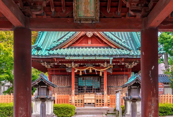 Kanazawa Giappone Set 2019 Turisti Stanno Viaggiando Nel Santuario Ozaki — Foto Stock