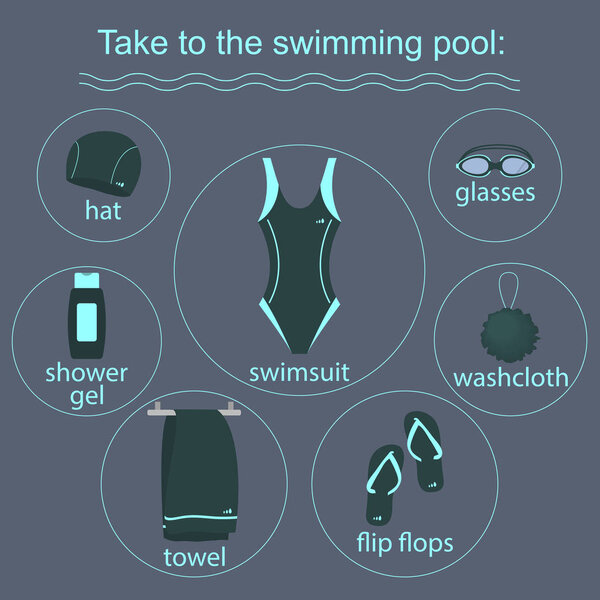 одежда и аксессуары для бассейнов
