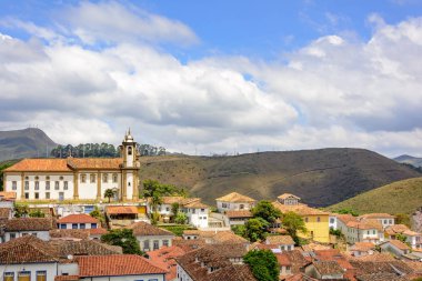 Görünüm Ouro Preto'daki şehir
