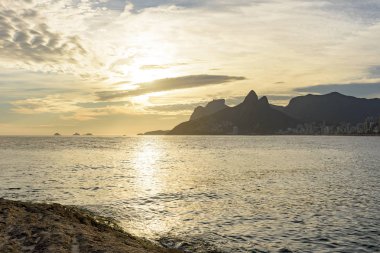 Rio de Janeiro 'daki Arpoador plajı