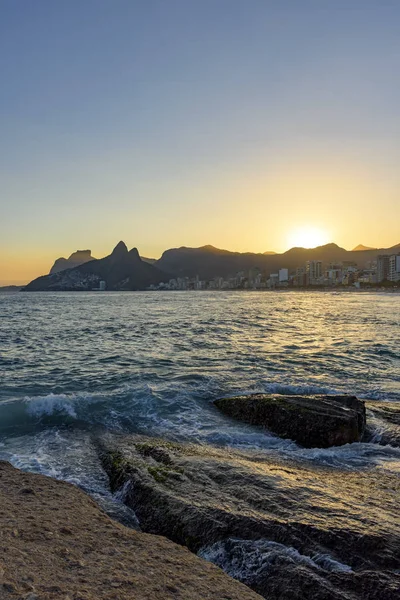Puesta de sol en Río de Janeiro —  Fotos de Stock