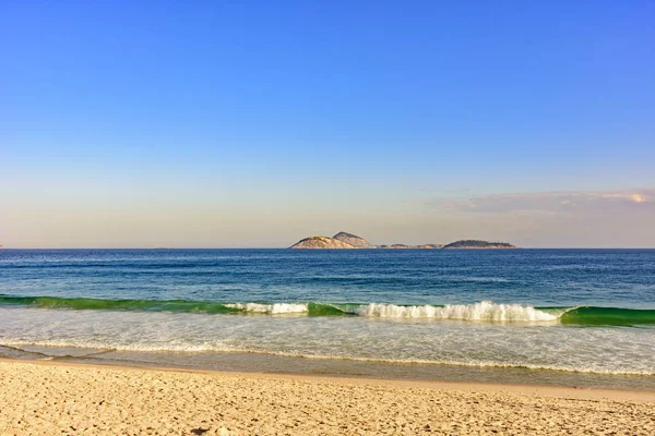 Vista das ilhas Cagarras — Fotografia de Stock