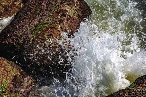 Acqua di mare spruzzata — Foto Stock