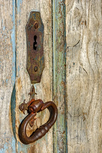 Oude Verouderde Historische Houten Kerk Deur Stad Van Ouro Preto — Stockfoto