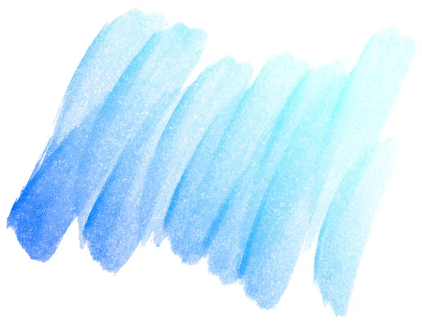 Abstrakt blå akvarell bakgrund. — Stockfoto