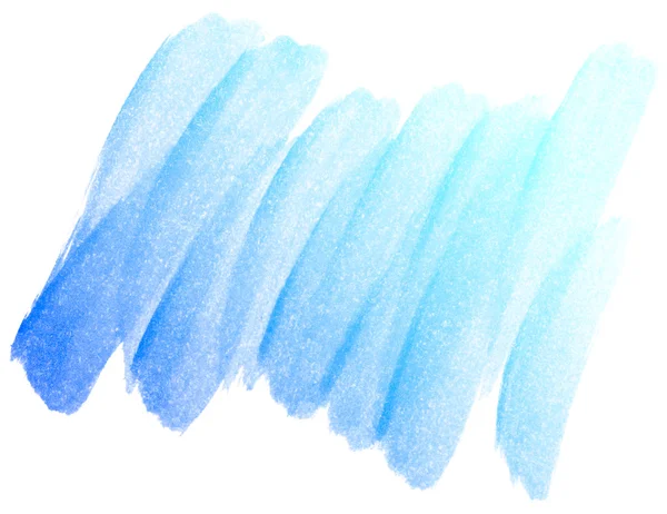 Abstrait bleu aquarelle fond. — Photo