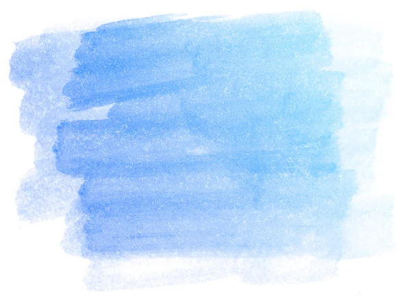 Abstrait bleu aquarelle fond. — Photo