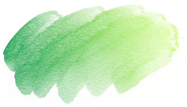 Αφηρημένο πράσινο φόντο ακουαρέλα. — Φωτογραφία Αρχείου