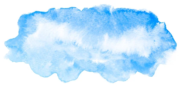Soyut mavi suluboya arkaplan. — Stok fotoğraf