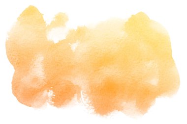 Soyut turuncu suluboya arkaplan.