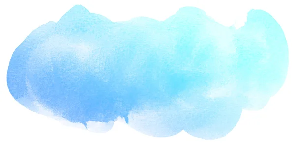 Abstract blue watercolor background. — Stock Photo, Image