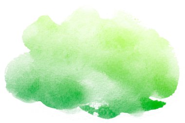 soyut yeşil suluboya arkaplan.