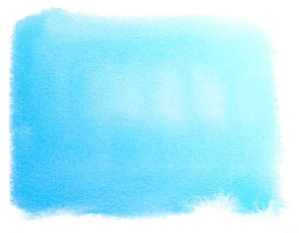 Abstrait bleu aquarelle fond. — Photo