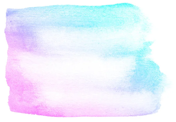 Aquarela rosa abstrata sobre fundo branco. — Fotografia de Stock