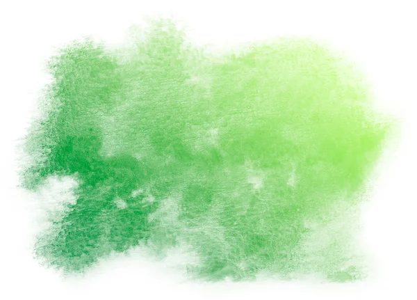 Abstrato verde aquarela fundo. — Fotografia de Stock