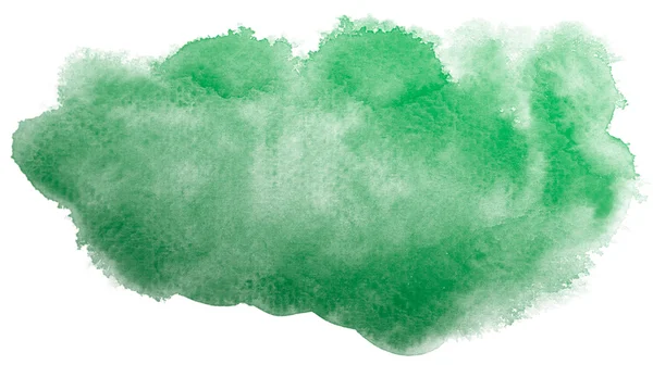 Astratto verde acquerello sfondo. — Foto Stock