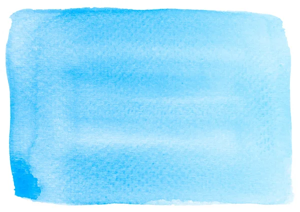 Αφηρημένο μπλε φόντο ακουαρέλα. — Φωτογραφία Αρχείου