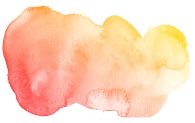 Soyut kırmızı suluboya arkaplanı.