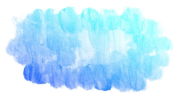 Abstrait bleu aquarelle fond. — Photo