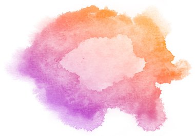 Soyut mor suluboya arkaplan.