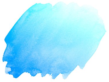 soyut mavi suluboya arkaplan.