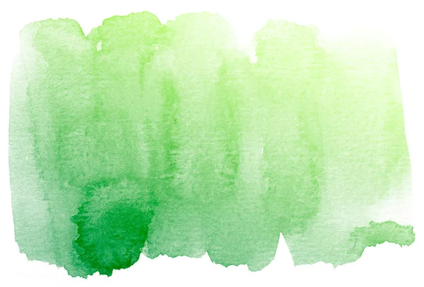 Abstract green watercolor background. — Stock Photo, Image