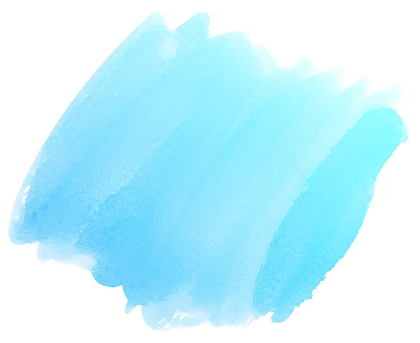 Abstrato azul aquarela fundo. — Fotografia de Stock