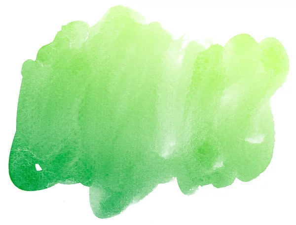 Abstrait vert aquarelle fond. — Photo