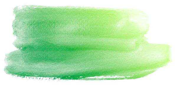 Abstrato verde aquarela fundo. — Fotografia de Stock