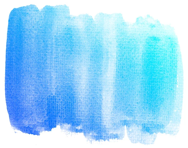 Abstrait bleu aquarelle fond. — Photo