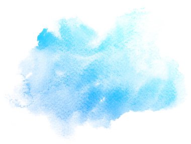 soyut mavi suluboya arkaplan.