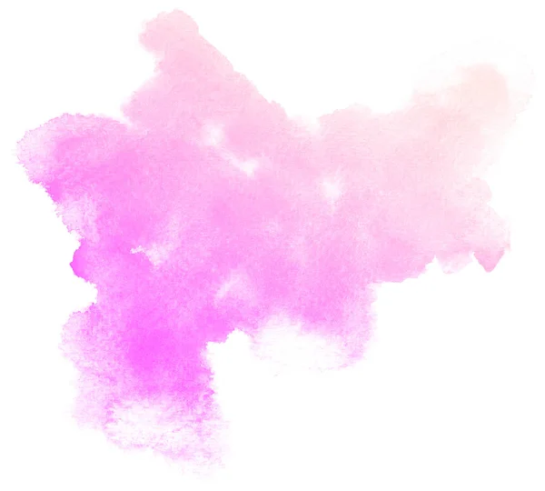 Fundo aquarela rosa abstrato. — Fotografia de Stock