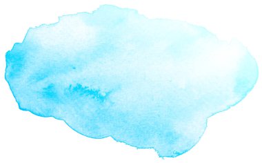 soyut mavi suluboya arkaplan.