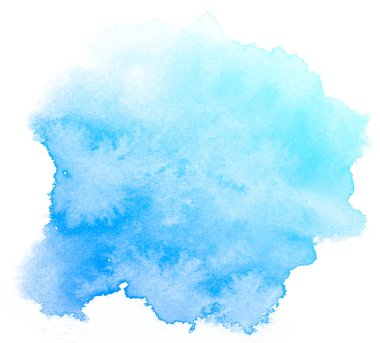 soyut mavi suluboya arkaplan.