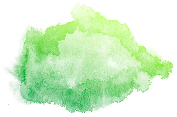 Abstract green watercolor background. — Stock Photo, Image