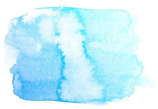 Abstract blue watercolor background. — Stock Photo, Image