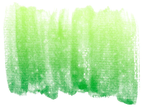 Абстрактний зелений акварельний фон . — стокове фото