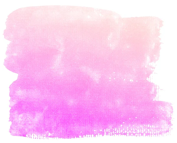 Fundo aquarela rosa abstrato. — Fotografia de Stock