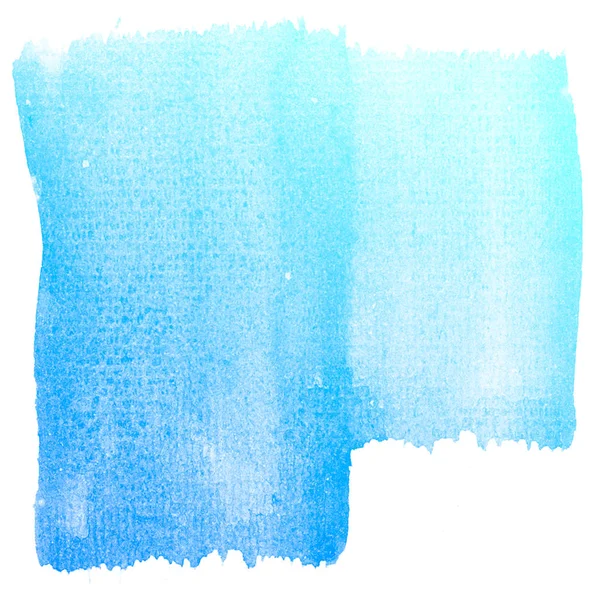 Abstract blauw aquarel achtergrond. — Stockfoto