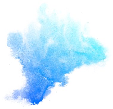 soyut mavi suluboya arkaplan.