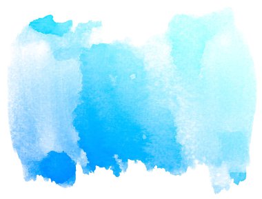 soyut mavi suluboya arkaplan.