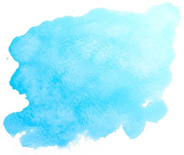 soyut mavi suluboya arkaplan.