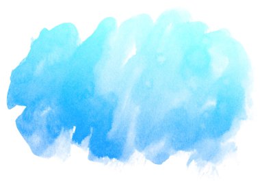 soyut mavi suluboya arkaplan.