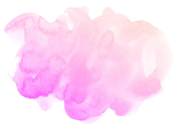 Abstract roze aquarel achtergrond. — Stockfoto