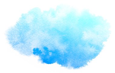 soyut mavi suluboya arkaplan.