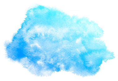 soyut mavi suluboya arkaplan.